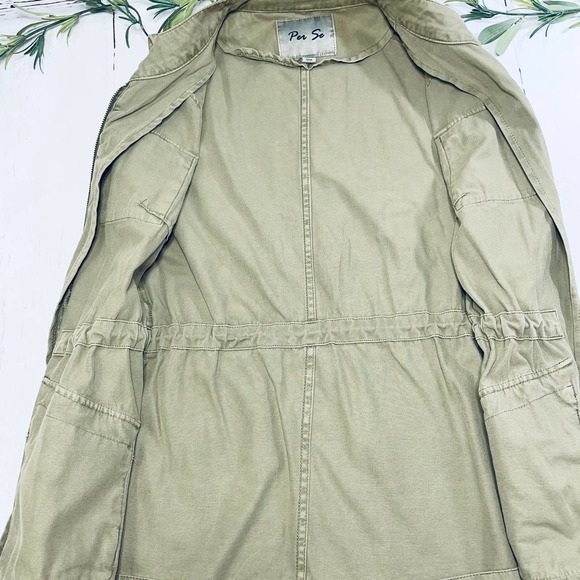 Per Se Army Green Utility Vest (Sz XS) - Picture 8 of 10